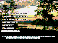 Mean Dispersal Distance Opening Screen